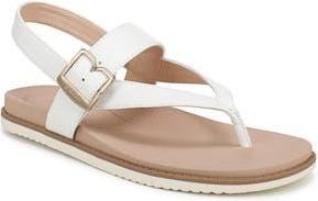 Dr. Scholls So Chill Sandal in White Faux Leather at Nordstrom Rack, Size 7.5