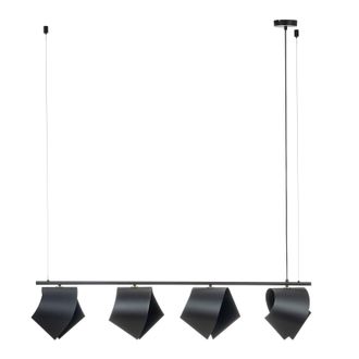 Lucande L&aacute;mpara Colgante mikolay En Negro De Metal - Lucande