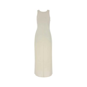Co Gowns, female, White, Size: XS Ivory Cotton Dress