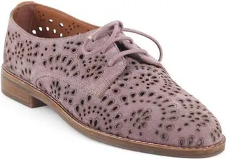 Gentle Souls Aronson Derby in Mauve Suede at Nordstrom, Size 6.5