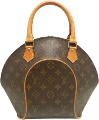 Louis Vuitton Pre-owned Ellipse PM Handbag - Dames - Vintage Handtas - Bruin - ONE Size - Vintage