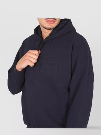 Aspesi logo hooded sweatshirt