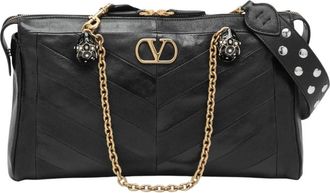 Valentino Garavani Medium Shoulder Bag - Dames - Schoudertassen - Zwart - ONE Size - Tassen