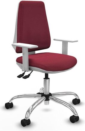 Piqueras y Crespo Piqueras Y Crespo Silla Ergonomica Granate Para Oficina