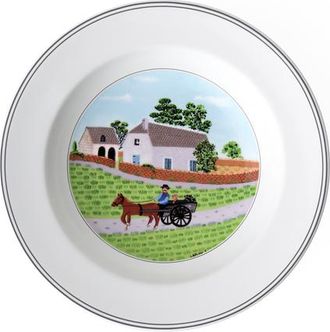 Villeroy & Boch Design Naif Rim Soup 1 Going to Market in None at Nordstrom