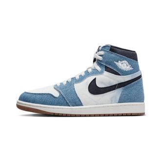 Nike Jordan 1 Retro High OG Denim - unisex - Sport - Veelkleurig - Maat: 42 1/2 EU Denim