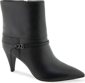 Christian Siriano Maise Cone Heel Bootie in Black at Nordstrom, Size 7.5