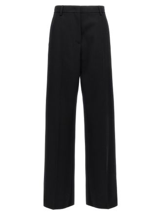 Valentino Garavani Black Virgin Wool Dress Womens Pants