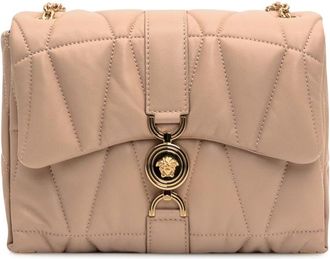 Versace Kleio Quilted Shoulder Bag