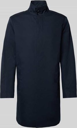 Mc Neal Regular Fit Mantel mit Stehkragen in Dunkelblau, Gr&ouml;&szlig;e XXXL