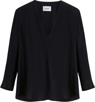 Dondup Donna, Camicette, Nero, M, new