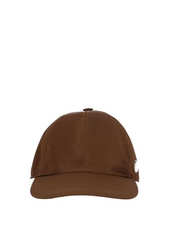 Stella McCartney Brown Logo Baseball Hat