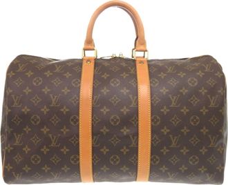 Louis Vuitton Brown Monogram Monogram Boston Bag (Pre-Owned)