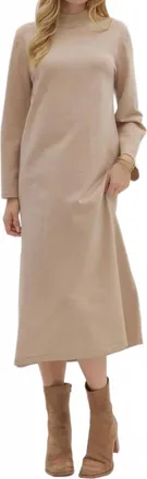 Entro Sands Of Time Midi Sweater Dress