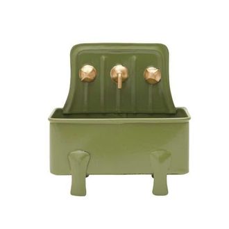 Foreside Home And Garden Vintage Green Bathtub Mini Planter at Nordstrom
