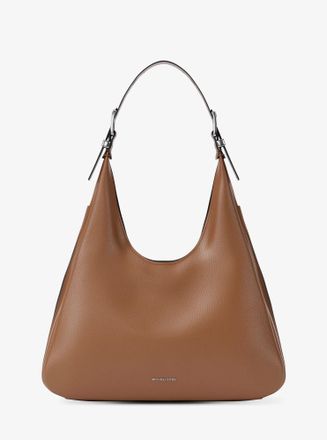 Michael Kors Nolita Large Pebbled Leather Hobo Shoulder Bag