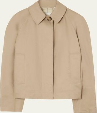 Burberry Tropical Cotton Gabardine Jacket