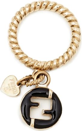 Fendi Anello con ciondolo - Oro