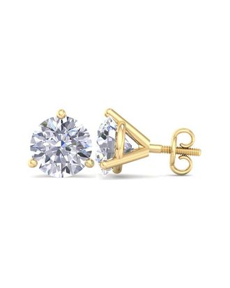 SuperJeweler Superjeweler 14K 10.00 Ct. Tw. Lab-Grown Diamond Earrings