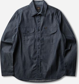 Lee Men s 101 Heritage Workwear Relaxed Shirt Dry Blue