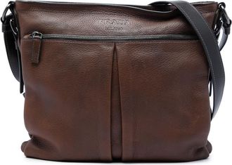 Prada Pre-owned Prada Cervo Crossbody Unisex ILGH9WUY19COL0VT
