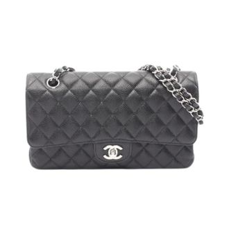 Chanel Pre-owned Vintage Schoudertas - Dames - Pre-owned - Zwart - Maat: ONE Size Leer
