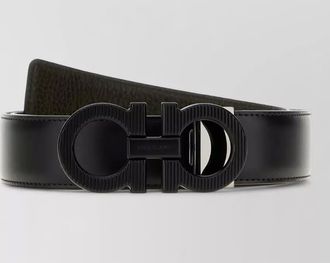 Ferragamo leather reversible belt