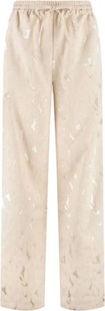 Amaya Amsterdam Broeken, Dames, Wit, XS, Mavis Broek