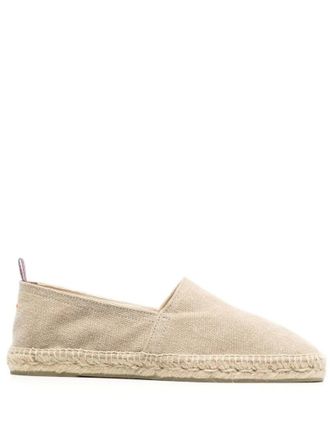 Castaner Beige Slip On Espadrilles