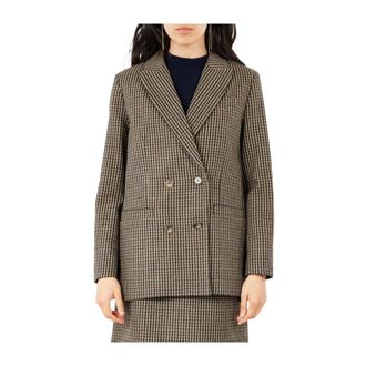 A.P.C. Blazers, female, Brown, XS, Lucy Blazer