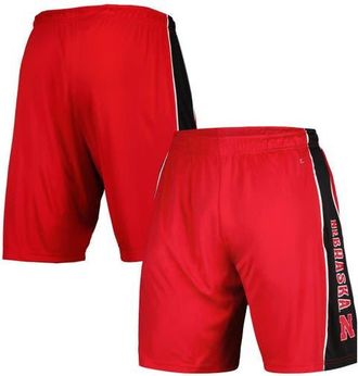 Colosseum Mens Colosseum Scarlet Nebraska Huskers Panel Shorts at Nordstrom, Size Medium