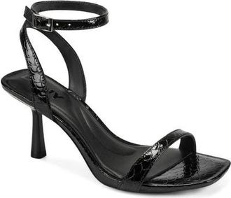 DKNY Noland Ankle Strap Sandal in Black at Nordstrom, Size 9.5