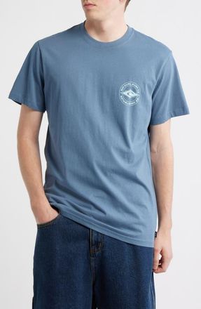 Rip Curl Logo Graphic T-Shirt in Bluefin at Nordstrom, Size Xx-Large