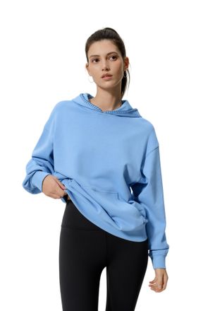 LilySilk Womens Seamflow Douceur Hoodie