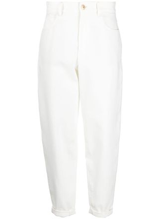 Brunello Cucinelli Pantaloni sartoriali affusolati - Bianco