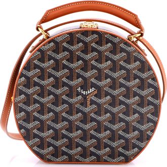 Goyard Alto Hatbox Bag Coated Canvas