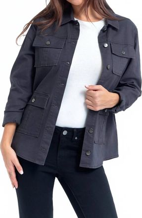 1822 Denim Classic Utility Jacket In Magnet