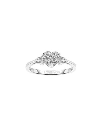 Genevive Silver Cz Ring