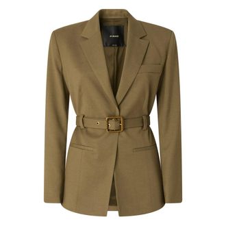 Pinko Mujer, Chaquetas, Verde, Talla: S
