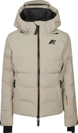 K-Way Latueda Hquilted Jacket - Dames - Winterjassen - Groen - S - Polyester - Jassen