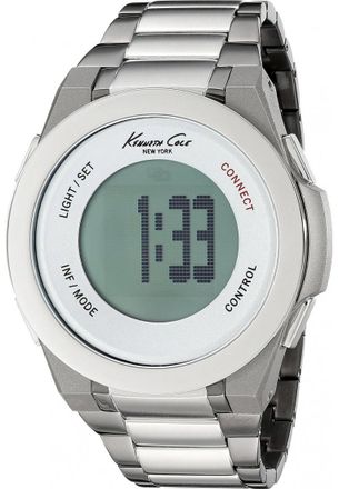 Kenneth Cole 10023868 Mens Watch - Silver - One Size
