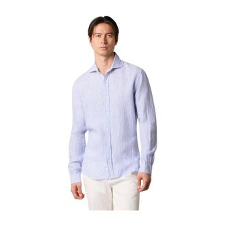 Brooks Brothers Slim Fit Linen Shirt with Spread Collar - male - Brooks Brothers - Casual Shirts - Blue - 2XL - Shirts