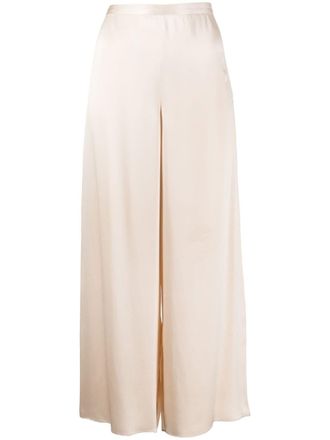 VOZ wide-leg cropped culotte trousers - Neutrals