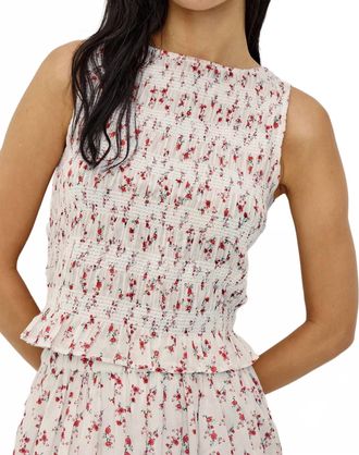 Rails Kane Top In Rouge Romantic