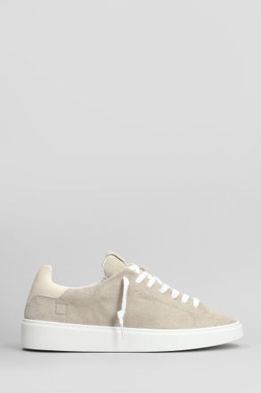 D.A.T.E. D. A.T. E. Levante Sneakers In Beige Suede