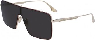 Victoria Beckham Womens VB238S-5819701 VB238S 58 5819701 Sunglasses - Gold - One Size