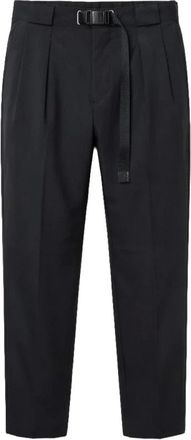 White Sand Broeken, Heren, Zwart, M, Leer, Broeken