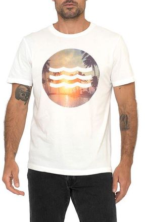 Sol Angeles Sunset Graphic Tee in D White at Nordstrom, Size X-Large