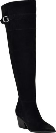 Guess Wilton Over the Knee Slouch Boot in Black at Nordstrom, Size 8.5