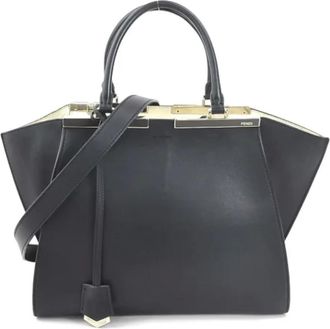 Fendi Pre-owned Handbags, female, Black, Size: ONE SIZE Pre-owned Leather fendi-bags